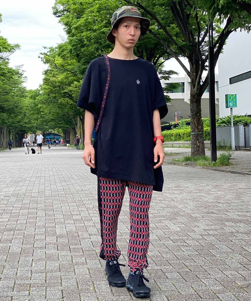 ALDIES(アールディーズ)の「Arrange Wide T / アレンジワイドT(Tシャツ/カットソー・メンズ・グリーン/ホワイト/ネイビー/ブラック/イエロー・FREE)」の19枚目の写真