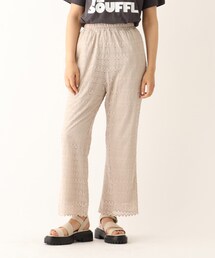 OPAQUE.CLIP | 【C】透かし編みイージーニットパンツ(その他パンツ)