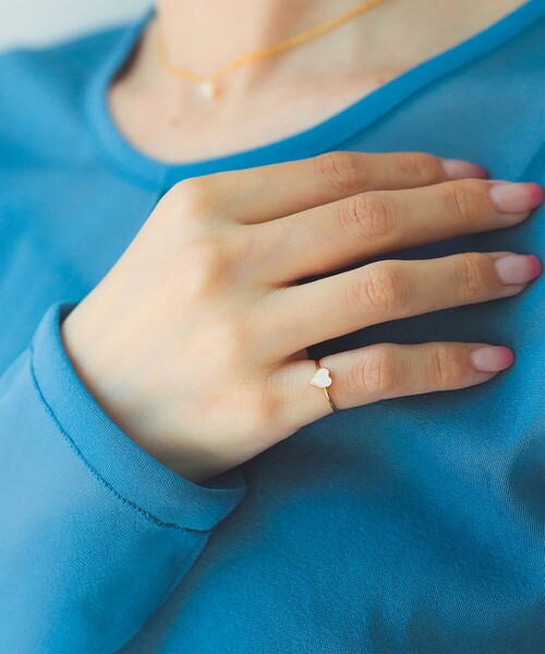 pbmヒーリング プチ エポ ハート ピンキーリング（リング）｜Ray BEAMS（レイビームス