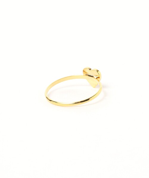 Ray BEAMS(レイビームス)の「プチ エポ ハート ピンキーリング(リング・レディース・レッド/ゴールド/ブルー系その他2/オフホワイト・3/5)」の10枚目の写真