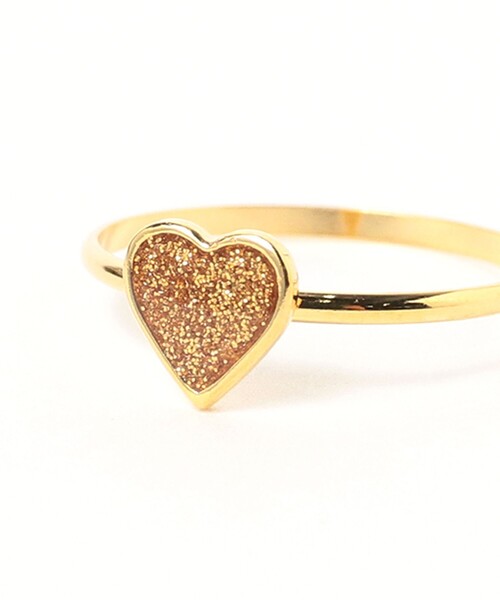 Ray BEAMS(レイビームス)の「プチ エポ ハート ピンキーリング(リング・レディース・レッド/ゴールド/ブルー系その他2/オフホワイト・3/5)」の12枚目の写真