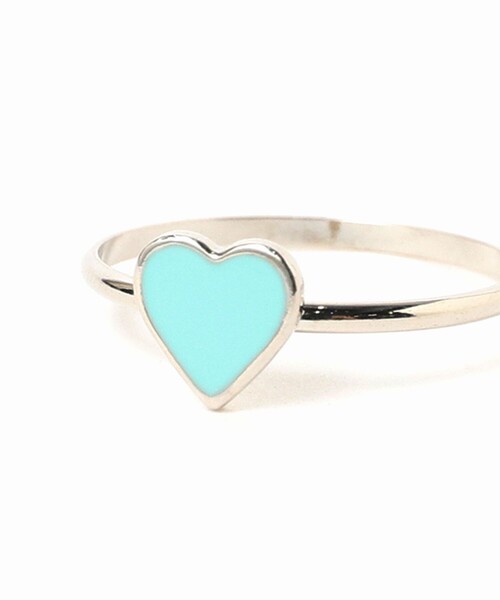 Ray BEAMS(レイビームス)の「プチ エポ ハート ピンキーリング(リング・レディース・レッド/ゴールド/ブルー系その他2/オフホワイト・3/5)」の13枚目の写真