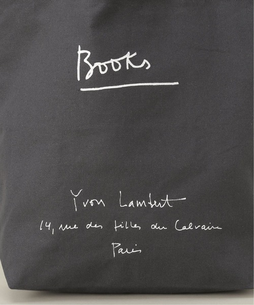 417 EDIFICE（フォーワンセブンエディフィス）の「【YVON LAMBERT / イヴォン ランベール】 TOTE BAG REGULAR（ショルダーバッグ・メンズ・ホワイト/チャコールグレー/ブラック/ボルドー・FREE）」の17枚目の写真