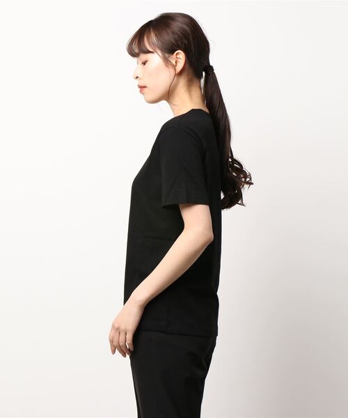 takes.（テイクス）の「takes. | TAKEFU 半袖Tシャツ WOMEN（Tシャツ/カットソー・レディース・ホワイト/ブラック・0/1）」の3枚目の写真