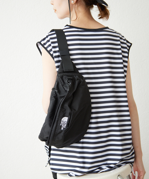 SLOBE IENA（スローブイエナ）の「【THE NORTH FACE/ ザノースフェイス】 SWEEP（ショルダーバッグ・レディース・カーキ/ブラック・FREE）」の6枚目の写真