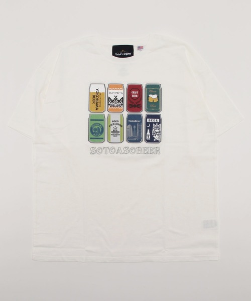 チャイハネ（チャイハネ）の「【チャイハネ】YOKOHAMA BEER×grn×Amina ヨコビTシャツ（Tシャツ/カットソー・レディース・ホワイト/イエロー/チャコール・FREE）」の17枚目の写真