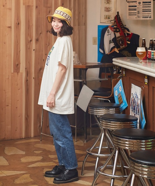 チャイハネ（チャイハネ）の「【チャイハネ】YOKOHAMA BEER×grn×Amina ヨコビTシャツ（Tシャツ/カットソー・レディース・ホワイト/イエロー/チャコール・FREE）」の20枚目の写真