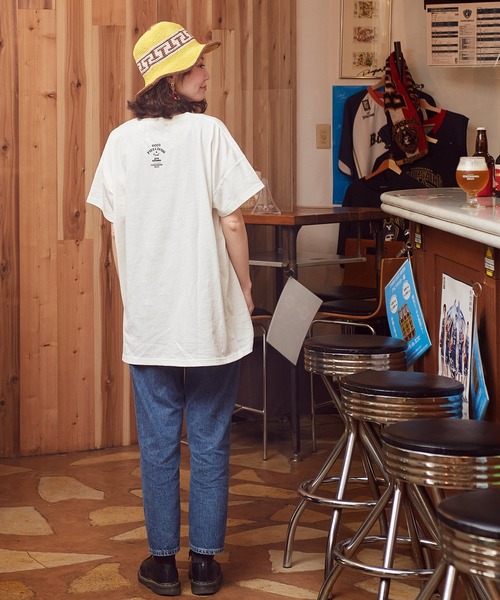 チャイハネ（チャイハネ）の「【チャイハネ】YOKOHAMA BEER×grn×Amina ヨコビTシャツ（Tシャツ/カットソー・レディース・ホワイト/イエロー/チャコール・FREE）」の21枚目の写真