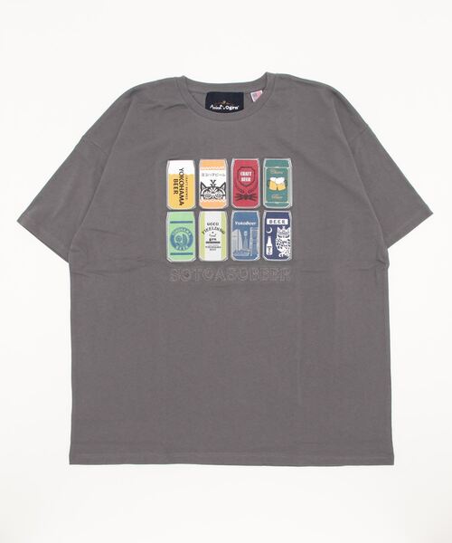 チャイハネ（チャイハネ）の「【チャイハネ】YOKOHAMA BEER×grn×Amina ヨコビTシャツ（Tシャツ/カットソー・レディース・ホワイト/イエロー/チャコール・FREE）」の10枚目の写真