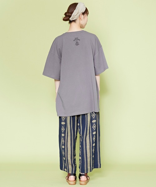 チャイハネ（チャイハネ）の「【チャイハネ】YOKOHAMA BEER×grn×Amina ヨコビTシャツ（Tシャツ/カットソー・レディース・ホワイト/イエロー/チャコール・FREE）」の13枚目の写真