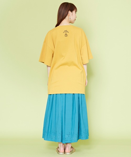 チャイハネ（チャイハネ）の「【チャイハネ】YOKOHAMA BEER×grn×Amina ヨコビTシャツ（Tシャツ/カットソー・レディース・ホワイト/イエロー/チャコール・FREE）」の7枚目の写真