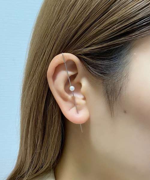ciite'（シーテ）の「イヤーラップ パールピアス（片耳用