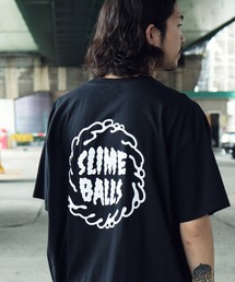 Slime Balls / スライムボール Slime Balls Mono Splat S/S Regular T-Shirt 半袖 クルーネック ロゴ Tシャツ