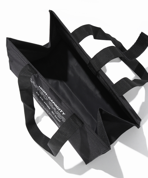 HIGHTIDE(ハイタイド)の「HIGHTIDE/ハイタイド:カーゴバッグS(トートバッグ・メンズ・ブラック/カーキ・FREE)」の7枚目の写真