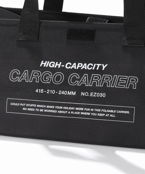 HIGHTIDE(ハイタイド)の「HIGHTIDE/ハイタイド:カーゴバッグS(トートバッグ・メンズ・ブラック/カーキ・FREE)」の9枚目の写真