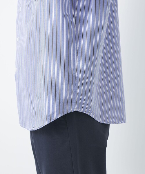 green label relaxing(グリーンレーベルリラクシング)の「<green label relaxing>トーマスメイソン ジャストルーズ レギュラーカラーシャツ(シャツ/ブラウス・メンズ・ライトブルー/ネイビー/ロイヤルブルー・S/M/L/XL/XXL)」の10枚目の写真