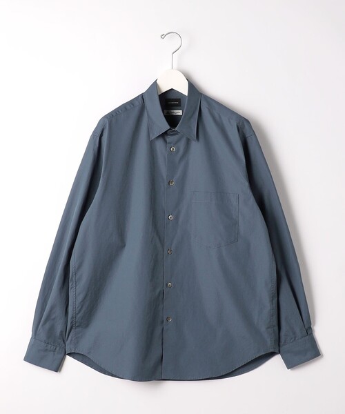 green label relaxing(グリーンレーベルリラクシング)の「<green label relaxing>トーマスメイソン ジャストルーズ レギュラーカラーシャツ(シャツ/ブラウス・メンズ・ライトブルー/ネイビー/ロイヤルブルー・S/M/L/XL/XXL)」の6枚目の写真