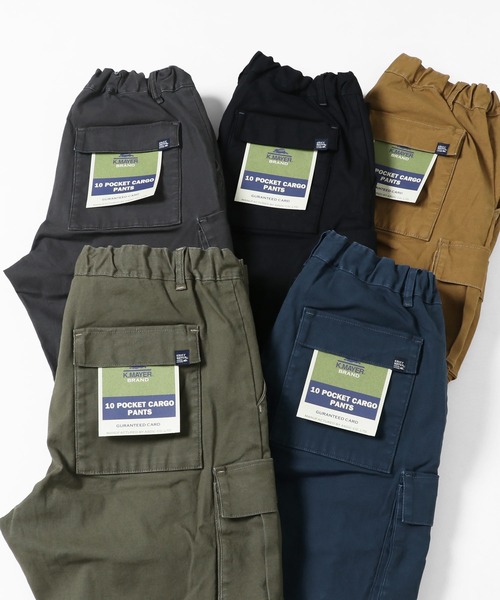 KRIFF MAYER（クリフメイヤー）の「10ポケットカーゴパンツ（カーゴパンツ・メンズ・ブラック/ネイビー/オリーブ/キャメル/チャコール・SMALL/MEDIUM/LARGE/X-LARGE）」の20枚目の写真