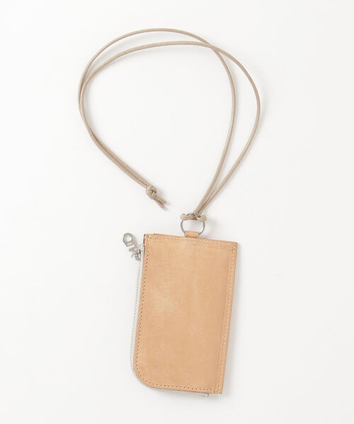 GLOSTER(グロスター)の「【GLOSTER/グロスター】プエブロレザー ウォレットネックレス 日本製 ネックウォレット(ネックレス・メンズ・キャメル/ブラック・FREE)」の10枚目の写真