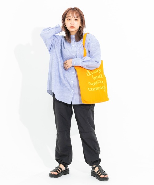 nemne store(ネンネストア)の「【低身長用サイズあり】ナイロンスノーパンツ(カーゴパンツ・レディース・オフホワイト/オレンジ/スミクロ・SMALL/MEDIUM)」の14枚目の写真