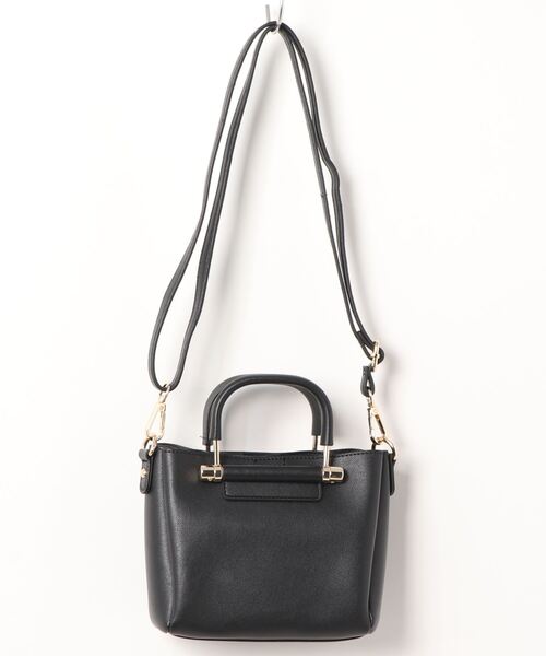 ミセスタ　メタルハンドルウィッカーカバン AZUL by moussy（アズールバイマウジー）の「METAL HANDLE MINI