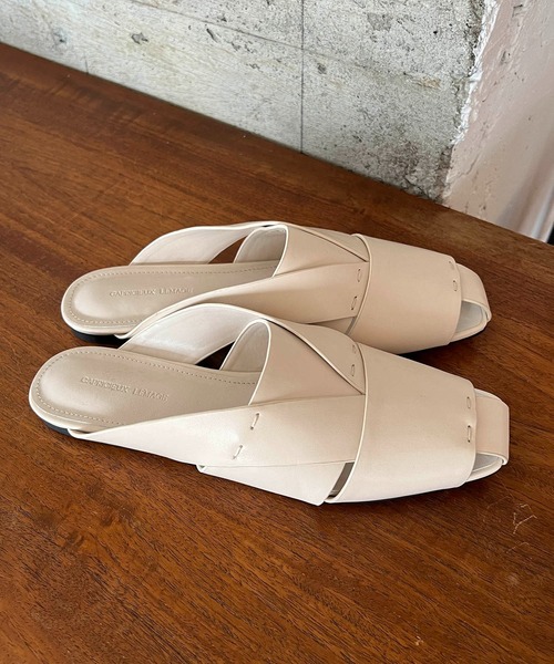 CAPRICIEUX LE'MAGE（カプリシューレマージュ）の「グルカミュール（サンダル・レディース・ホワイト系その他/ブラック・37/38）」の17枚目の写真