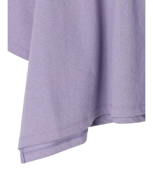 earth music&ecology（アースミュージックアンドエコロジー）の「BIGシルエットラガーポロシャツ（Tシャツ/カットソー・レディース・杢グレー/ネイビー/ラベンダー・FREE）」の13枚目の写真