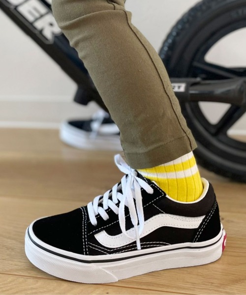 Bambin（ボンバン）の「【 Bambin / ボンバン 】 カラー ライン ソックス（ソックス/靴下・キッズ・ホワイト/ライトブルー/パープル/イエロー/オレンジ/ブルー/ライトグリーン/ブラック/ワイン/グレー・M/L）」の22枚目の写真