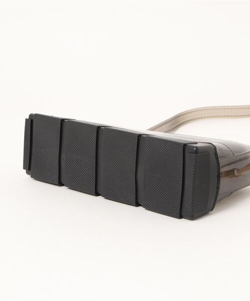 macaroni edge（マカロニエッジ）の「〈macaroni edge/マカロニエッジ〉クリア ショルダー バッグ（ショルダーバッグ・レディース・ブラック/ピンク/イエロー/オレンジ/クリア/パープル/グリーン・ONE SIZE）」の9枚目の写真