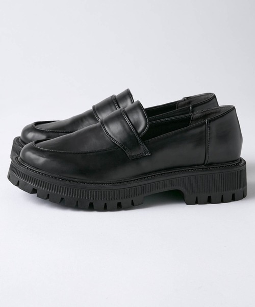Chaco closet(チャコ クローゼット)の「厚底タンクソールローファー(ローファー・レディース・ブラック/ブラウン/アイボリー・S/M/L)」の8枚目の写真