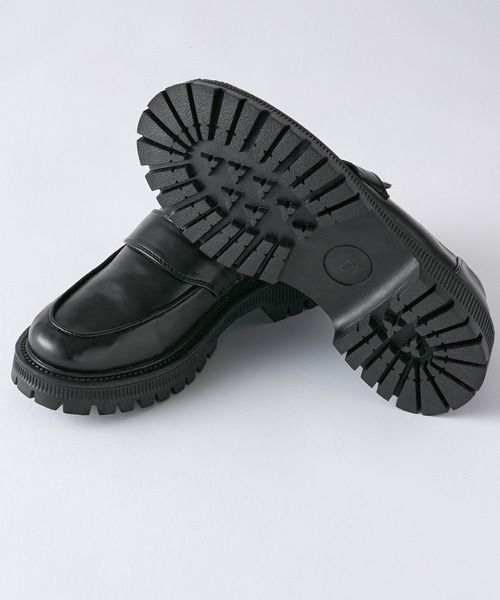 Chaco closet(チャコ クローゼット)の「厚底タンクソールローファー(ローファー・レディース・ブラック/ブラウン/アイボリー・S/M/L)」の10枚目の写真