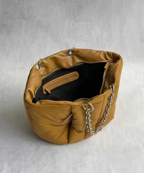ASH(アッシュ)の「【TRINY】パフィーハンドバッグ(ハンドバッグ・レディース・ブラック/ブラウン・ONE SIZE)」の7枚目の写真