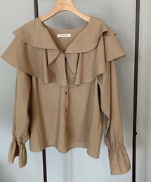 archives | ラッフルフリルチェックブラウス(シャツ/ブラウス)