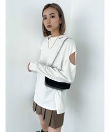 EMODA | ビンテージクラッシュロングTシャツ(Tシャツ/カットソー)