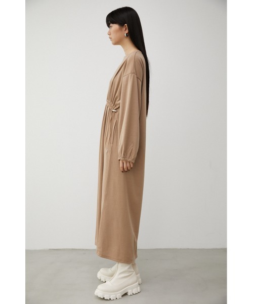 [G-CUT] カラード ドロストリング ワンピース AZUL by moussy（アズールバイマウジー）の「DRAWSTRING CUT