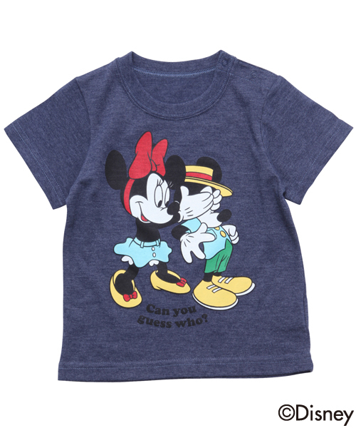 X-girl Stages(エックスガールステージス)の「【Disney(ディズニー)】DISNEY / S/S TEE ”JEAN STYLE” (12M~3T)(Tシャツ/カットソー・キッズ・ホワイト/ネイビー・12M/2T/3T)」の5枚目の写真