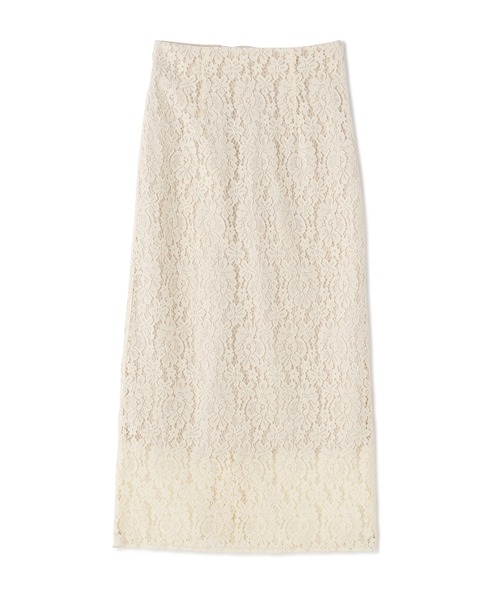 FREE'S MART（フリーズマート）の「◇[低身長サイズ/Sシリーズ]レースナロースカート（スカート・レディース・ホワイト/ブラック/ライトグリーン・SMALL/MEDIUM/X-SMALL）」の2枚目の写真