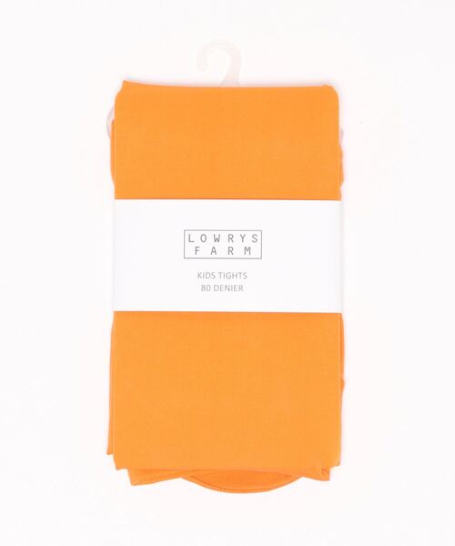 LOWRYS FARM（ローリーズファーム）の「カラータイツ　162505（タイツ/ストッキング・キッズ・オレンジ/ブルー/グリーン・MEDIUM/LARGE）」の3枚目の写真