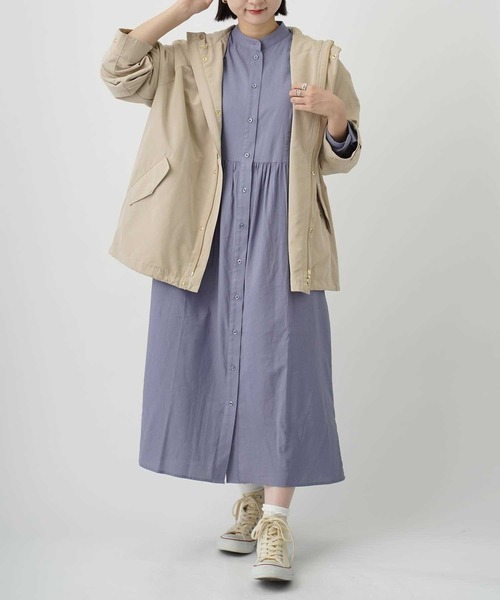 HONEYSUCKLE ROSE（ハニーサックルローズ）の「【HONEYSUCKLE ROSE】マウンテンパーカー（マウンテンパーカー・レディース・ネイビー/カーキブラウン/ベージュ・M/L）」の14枚目の写真