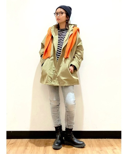 HONEYSUCKLE ROSE（ハニーサックルローズ）の「【HONEYSUCKLE ROSE】マウンテンパーカー（マウンテンパーカー・レディース・ネイビー/カーキブラウン/ベージュ・M/L）」の21枚目の写真