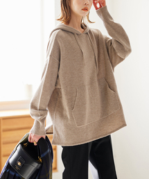 JOURNAL STANDARD | ファインラムズウールカシミヤ混フーディ(ニット/セーター)