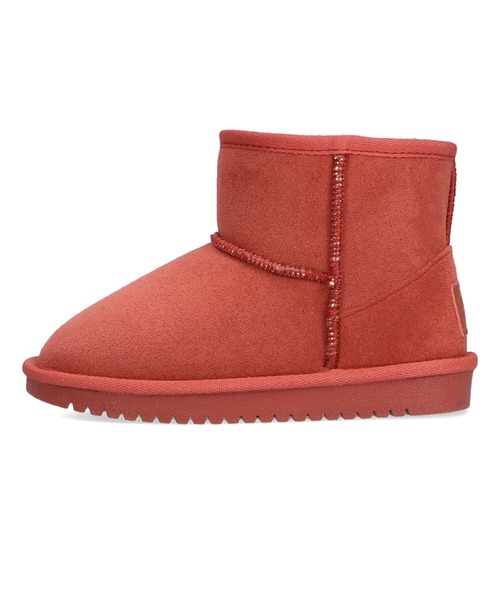 ORiental TRaffic(オリエンタルトラフィック)の「キッズムートンブーツ K-241(ブーツ・キッズ・ブラック/グレー/キャメル/レッド・15.0cm/16.0cm/17.0cm/18.0cm/19.0cm/20.0cm)」の5枚目の写真