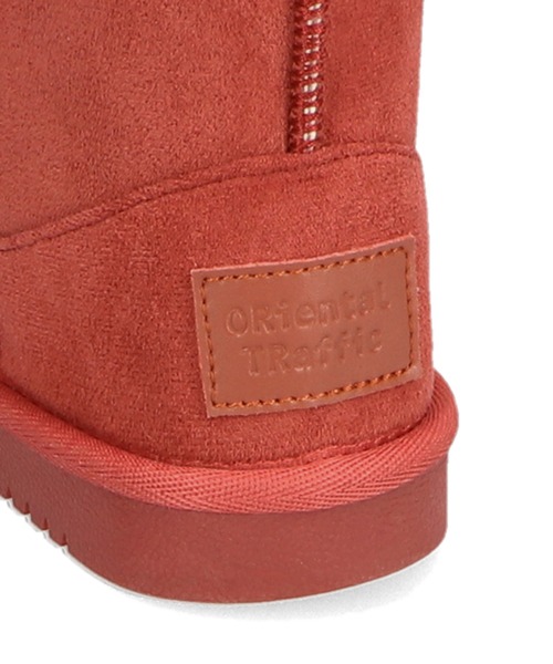 ORiental TRaffic(オリエンタルトラフィック)の「キッズムートンブーツ K-241(ブーツ・キッズ・ブラック/グレー/キャメル/レッド・15.0cm/16.0cm/17.0cm/18.0cm/19.0cm/20.0cm)」の9枚目の写真