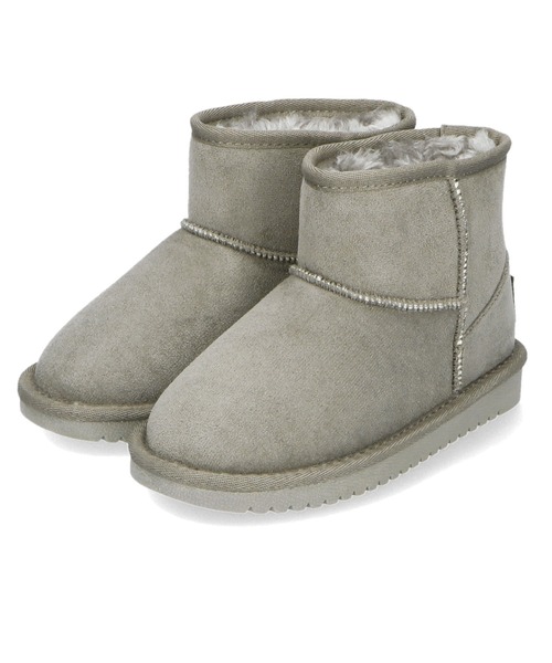 ORiental TRaffic(オリエンタルトラフィック)の「キッズムートンブーツ K-241(ブーツ・キッズ・ブラック/グレー/キャメル/レッド・15.0cm/16.0cm/17.0cm/18.0cm/19.0cm/20.0cm)」の15枚目の写真