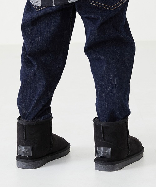 ORiental TRaffic(オリエンタルトラフィック)の「キッズムートンブーツ K-241(ブーツ・キッズ・ブラック/グレー/キャメル/レッド・15.0cm/16.0cm/17.0cm/18.0cm/19.0cm/20.0cm)」の12枚目の写真