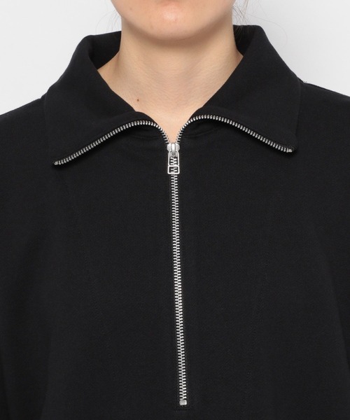 yuw（ユウ）の「ＵＮＩＳＥＸ　ＨＩＺＩＰ　174291（スウェット・レディース・ブラック/オレンジ/アイボリー・FREE）」の19枚目の写真