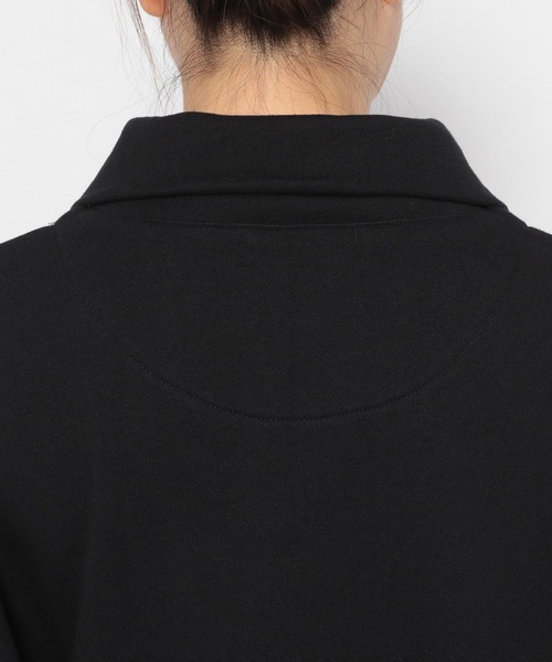 yuw（ユウ）の「ＵＮＩＳＥＸ　ＨＩＺＩＰ　174291（スウェット・レディース・ブラック/オレンジ/アイボリー・FREE）」の17枚目の写真