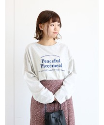 ehka sopo | PeacefulロゴロンT(Tシャツ/カットソー)