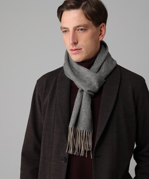 TAKEO KIKUCHI（タケオキクチ）の「◇【洗えるカシミヤ】シングル