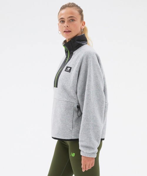 NEW BALANCE（ニューバランス）の「NB AT スピネックスフリースレイヤー（その他トップス・レディース・グレー・LARGE/MEDIUM/SMALL）」の2枚目の写真